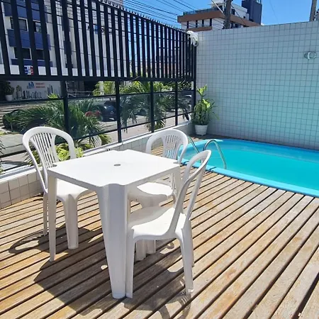 Tempo De Aconchego Hospedagens Tambau 100M Da Praia Joao Pessoa Exterior photo