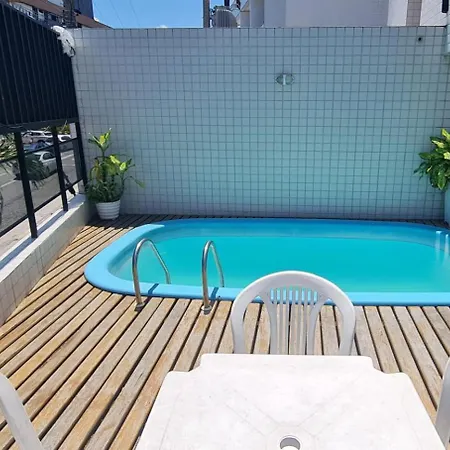 Tempo De Aconchego Hospedagens Tambau 100M Da Praia Joao Pessoa Exterior photo